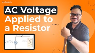 AC voltage applied to a resistor  Alternating Current  Class 12 Physics [upl. by Atinev]