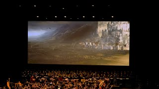 Rohirrim charge at the Pelennor Fields  The Return of the King  Live Concert [upl. by Xila]