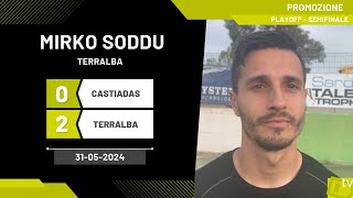 Mirko Soddu difensore Terralba 31052024  Diario Sportivo [upl. by Annoek]