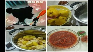 Recette confiture de coing à la cannelle معجونمربى سفرجل بالقرفة على الطريقة التقلدية [upl. by Onilatac]