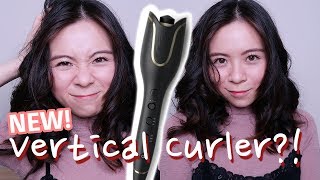 WEIRD NEW CURLER Philips StyleCare Prestige Auto Curler First Impressions \\ JQLeeJQ [upl. by Dnaltruoc738]