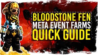 Guild Wars 2  Quick Guide to Bloodstone Fen Farming  1080p 50fps [upl. by Amees]