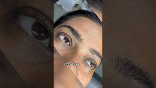 Bushy eyebrows eyebrowtutorial shorts [upl. by Ahsyla14]