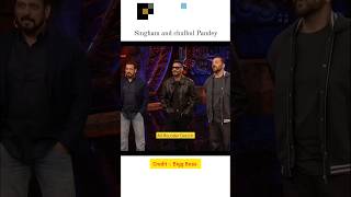 Salman Khan Vs Ajay Devgan in Bigg Boss elvishyadav munawarfaruqui fukrainsaan biggboss shorts [upl. by Casar]