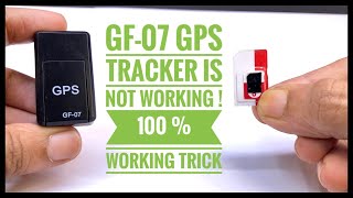 GF07 GPS tracker not working  Here is a 100 working trick for GF 07 GPS tracker [upl. by Aimar]