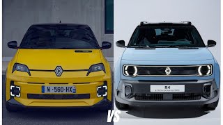 Renault 4 ETech vs Renault 5 ETech Which Electric Icon Reigns Supreme [upl. by Patrizius]