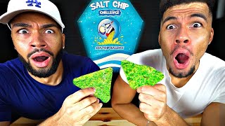 DER SALZIGSTE CHIP DER WELT  SALT CHIP CHALLENGE [upl. by Dreeda]