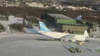 Antonov AN124 From Above Trondheim Airport TRD [upl. by Seko]