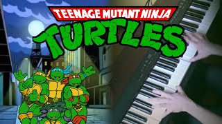 Teenage Mutant Ninja Turtles  Main Theme 🐢 Piano Cover   Sheet Music [upl. by Eicyal]