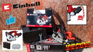 Einhell TC MA 1300 Wall Chaser With Dust Extractor Unboxing  What is in the Box [upl. by Shieh378]