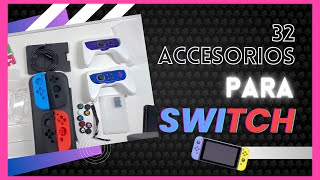 32 Accesorios para Nintendo Switch por menos de 15 dólares 💵 [upl. by Haswell325]