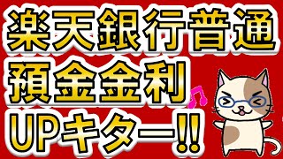 【楽天経済圏】楽天銀行金利UP！楽天市場ポイント還元UP、現金プレゼント、デビットカード×楽天キャッシュも強力！！ [upl. by Ashby]