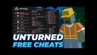 Unturned Hack 2024  Unturned Best Free Cheat AIM  ESP  Download 2024  Undetected [upl. by Harrod]