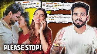 ANUSHRI MANE REELS COMMENTS ft ARJUN  MARATHI ROAST [upl. by Doownel]