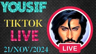 YOUSIF IS LIVE  STREAMING  21NOV2024  yousiflive1tiktoklive shorts shortslive [upl. by Ludie836]