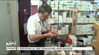 Le feuilleton  Lespadrille une chaussure 100 Basque [upl. by Iad743]