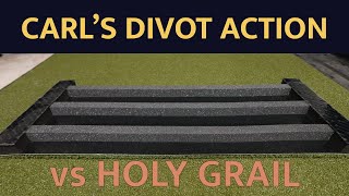 Carls Divot Action Hitting Strip Review and Comparison to the Holy Grail [upl. by Einamrej]