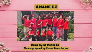 Amame Ez line dance choreographed by Fonna Queentarina  INA [upl. by O'Neil]