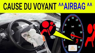 cause du voyant airbag allumé [upl. by Maxfield96]