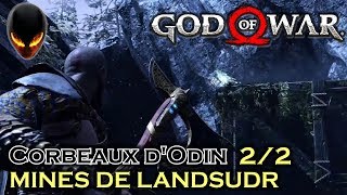 GOD OF WAR Corbeaux dOdin  MINES DE LANDSUDR Midgard 22 [upl. by Odlareg682]