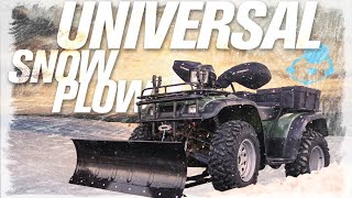 Neutron Kings Peak Universal ATV Snow Plow [upl. by Adamsen]