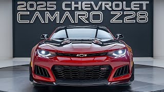 Unleashing the 2025 Chevrolet Camaro Z28 Beast – Over 600HP of Pure Muscle [upl. by Acirtal]