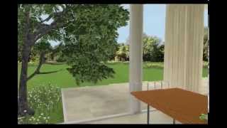 RealTime Visualization of Farnsworth House [upl. by Roze]