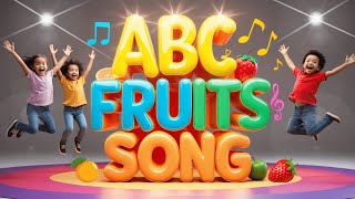 The ABC Fruits Song  Learn the Alphabet with Delicious Fruits [upl. by Sweet380]