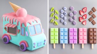 3 Hour Relaxing ⏰ Most Satisfying Cake Decorating Compilation  So Yummy Colorful Cake Tutorials [upl. by Mcquade109]