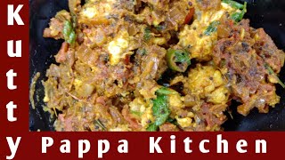 Aatu Moolai Thokku Recipe in Tamil  Goat Brain Masala Brain spicy Masala Thooku  Goat Brain fry [upl. by Kaasi]