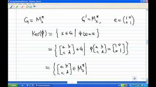 kernel of group homomorphism Example 1 [upl. by Christis]