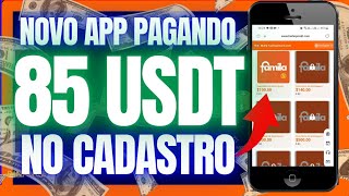 85 USDT NO CADASTRO NOVO APP PAGANDO USDT TRX POR TAREFAS SIMPLES MAIS COMISSÃO POR INDICAÇÃO [upl. by Enirual785]