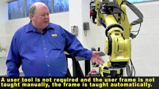 Feature Intro iRVision Frame Setting Function  FANUC Robotics Industrial Automation [upl. by Seppala]