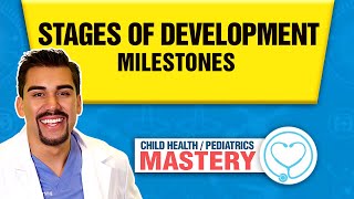 Growth amp Developmental Milestones  Pediatric Nursing Stages of Development [upl. by Engis]