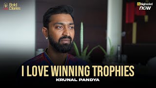 Krunal Pandya talks about his passion for winning playing at Chinnaswamy amp support of RCB fans [upl. by Miguela]