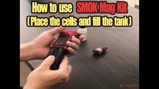 How to use SMOK Mag 225W TC Kit with TFV12 Prince Tank [upl. by Adnovay]