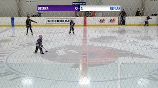 NCRRL Ringette  FUN3  Ottawa Ice Peltzer vs Nepean Ravens Green  20240928 [upl. by Ibbie]