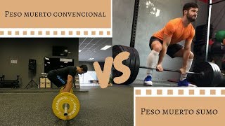 ¿CUÁL ES EL MEJOR PESO MUERTO PARA MÍ SUMO VS CONVENCIONAL [upl. by Osnola]