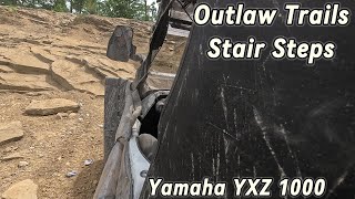 Hatfield McCoy Outlaw Trail Stair Steps STEEP CLIMB [upl. by Enayr296]