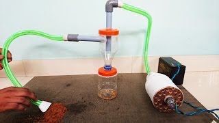 How to Make Cyclone Dust Collector for Vacuum Cleaner at home [upl. by Lalage720]