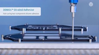 DOWSIL™ EA6060 Adhesive  Silicone Adhesive for Sealing Electronic Modules  Scheugenpflug GmbH [upl. by Aled700]