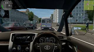 Toyota Alphard 2022  City Car Driving [upl. by Drawd545]