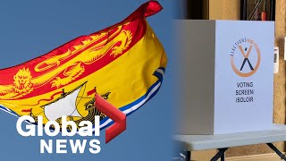 Advance voting numbers soar ahead of New Brunswick election [upl. by Mcclimans]