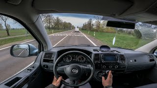 2010 Volkswagen Caravelle POV Test Drive [upl. by Ardnosak]