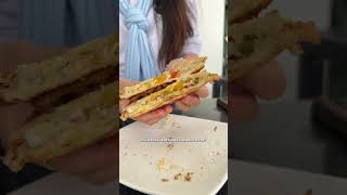 Craving for crispy sandwich 😋😋 reels bobacafe bobatea cafevlog yummy sandwich shorts [upl. by Osbourne]