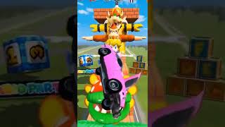 Cars vs super Mario Bros car jumpcar supermariobros [upl. by Gerbold]