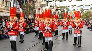 See The Magic Of The Christmas Fantasy Parade At Disneyland [upl. by Quartet]