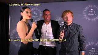 Ed Sheeran Jessie J Rita Ora together MTV Vmas [upl. by Arman]