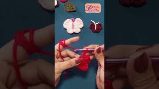 Mini Mariposa 🦋 Tejida a crochet ❤️ tutorial paso a paso [upl. by Hahsi494]