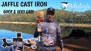 How To Use A Jaffle Iron On A Campfire Quick amp Easy  The Best Way to Cook in The Fire [upl. by Kernan]